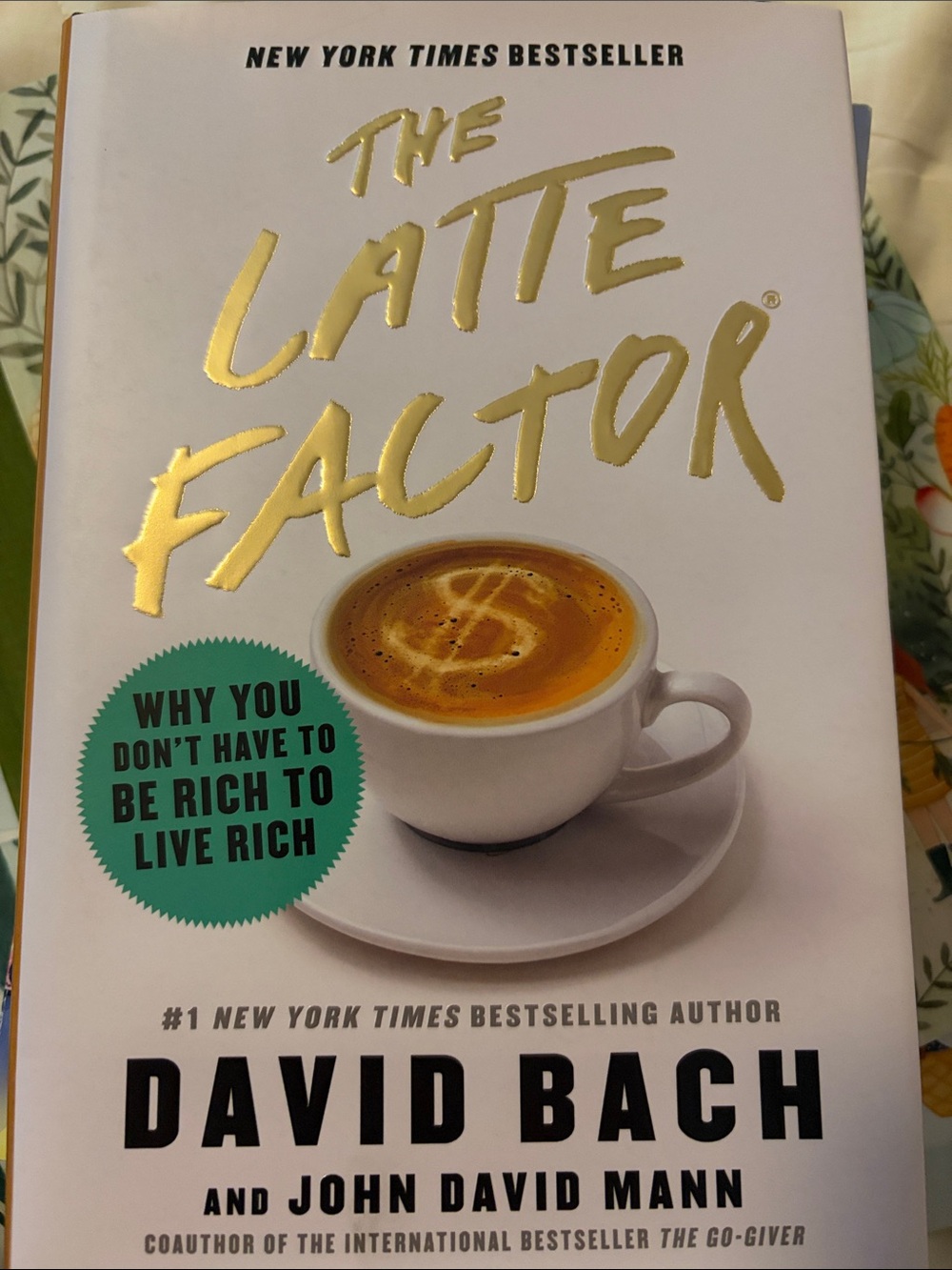 The Latte Factor by David Bach – White Cover